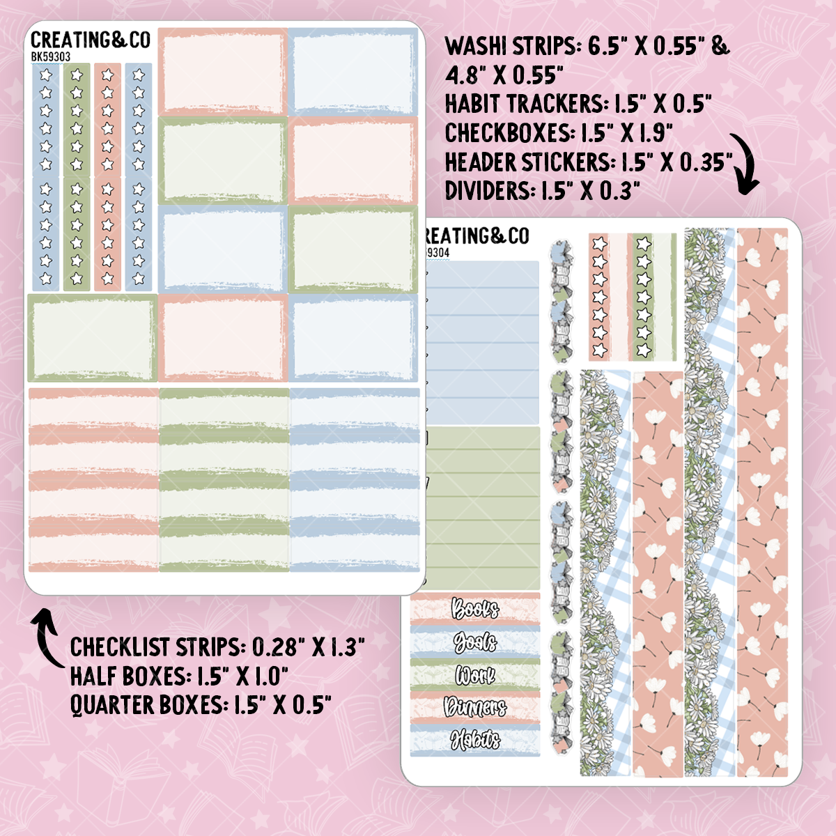 Timeless Tales Vertical Weekly Planner Kit  - BK593