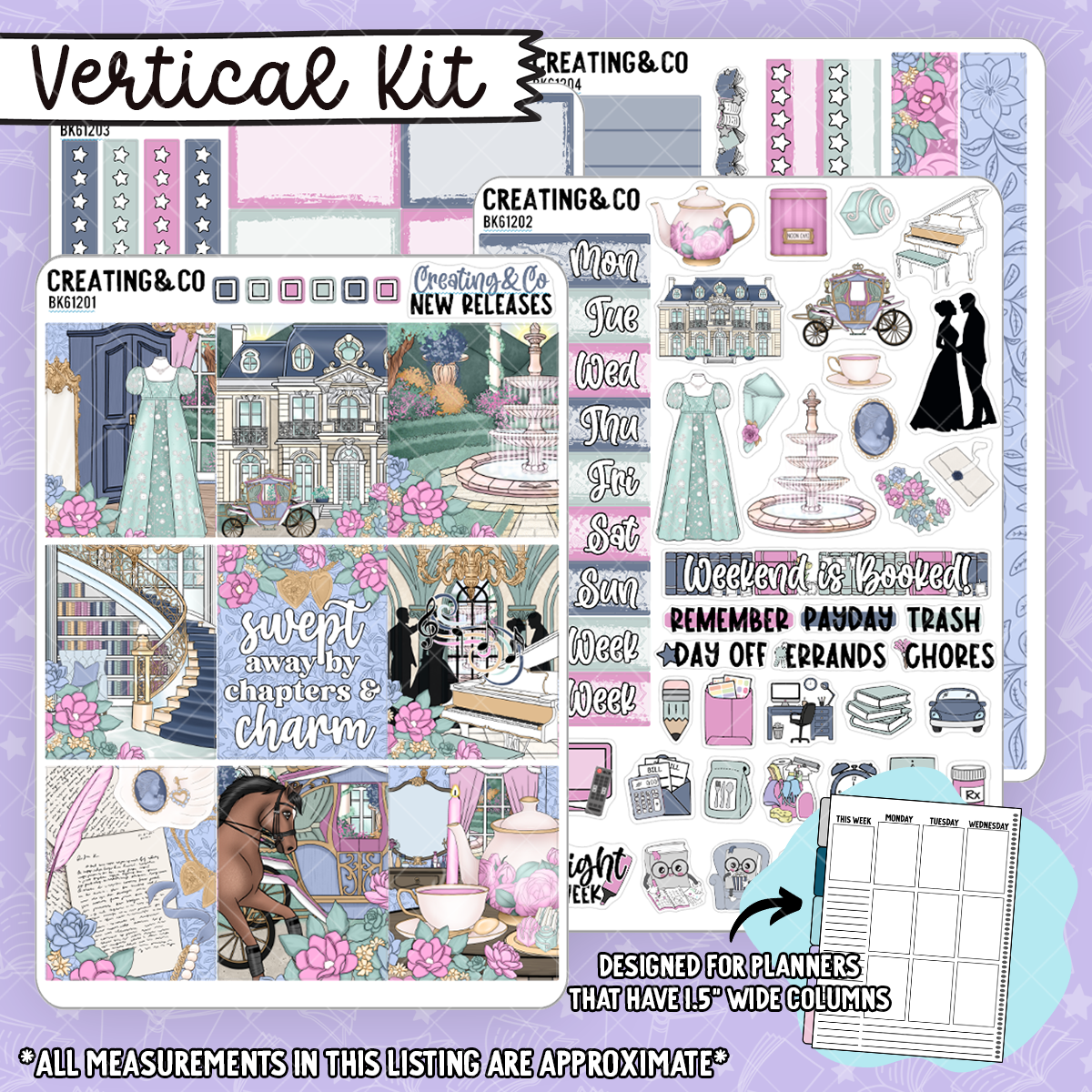 Chapters & Charm - Regency Era - Kit + Challenge bundle