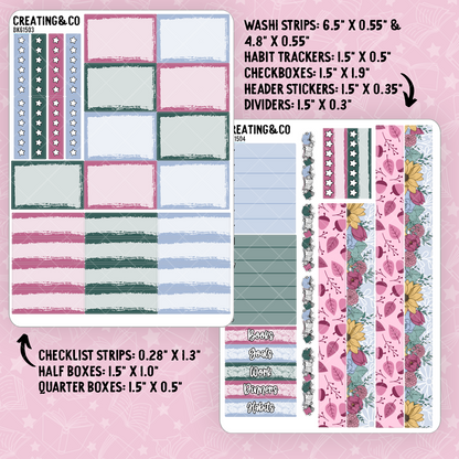 Fae & Folklore Vertical Weekly Planner Kit  - BK615
