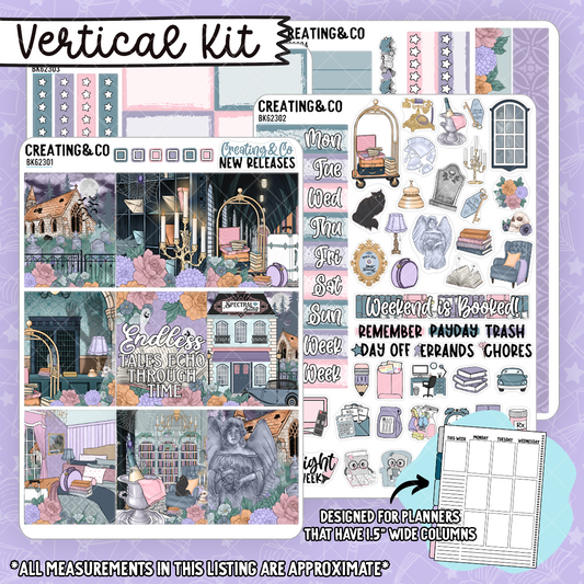 Spectral Suites Vertical Weekly Planner Kit  - BK623