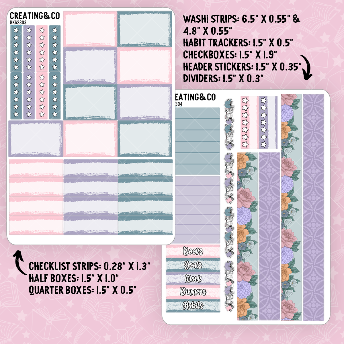 Spectral Suites Vertical Weekly Planner Kit  - BK623