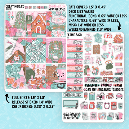 Sugarplum Stories Sweet Christmas Weekly Kit Challenge Bundle