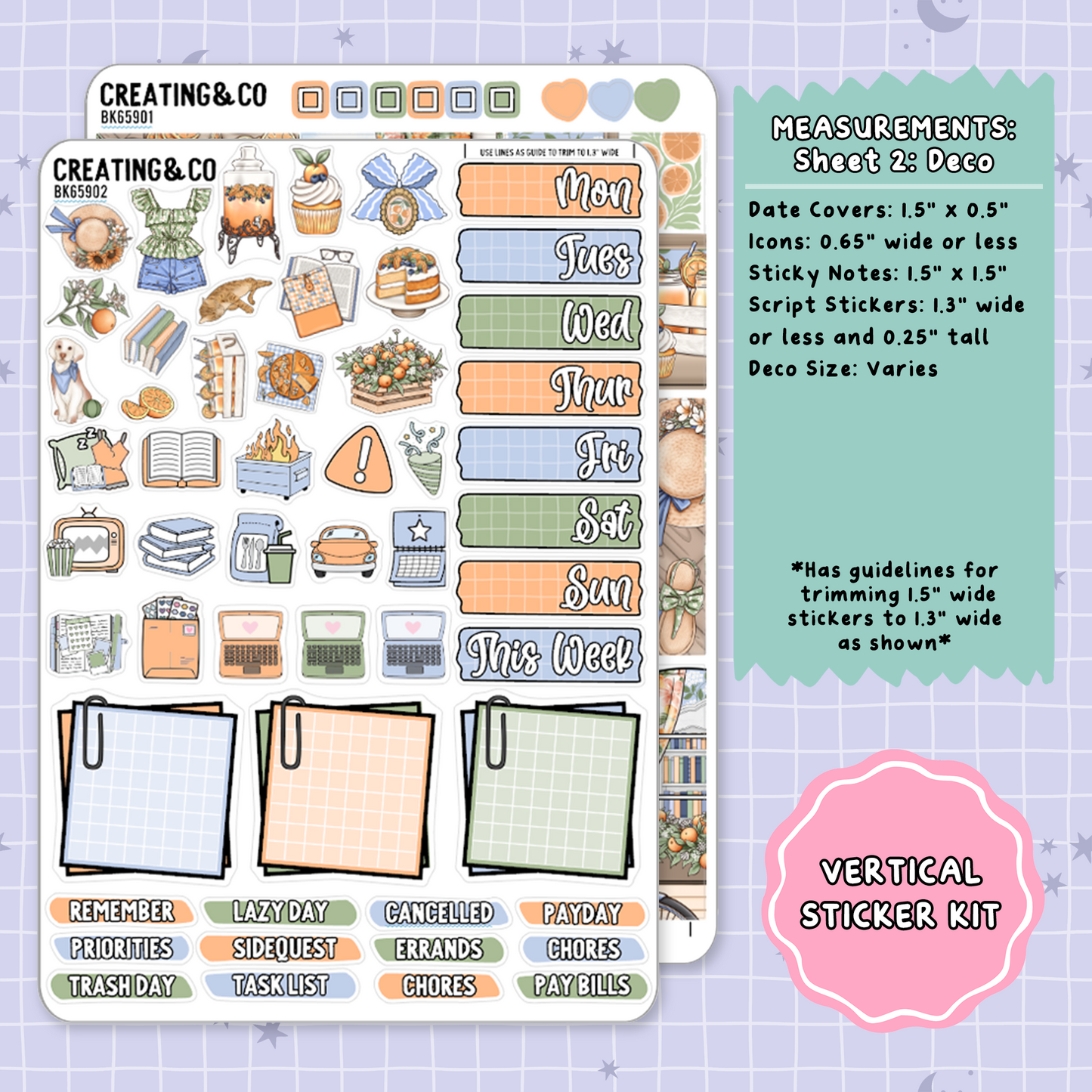 Orange Grove Weekly Kit + Challenge Bundle