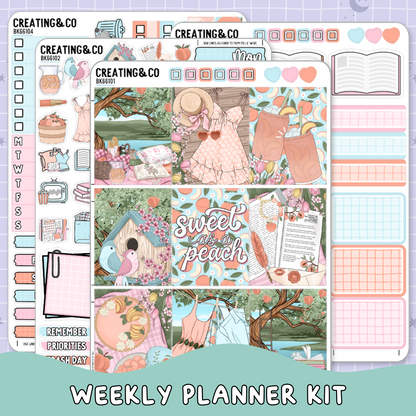 Sweet as a Peach Sweet Romance Weekly Kit + Reading Challenge