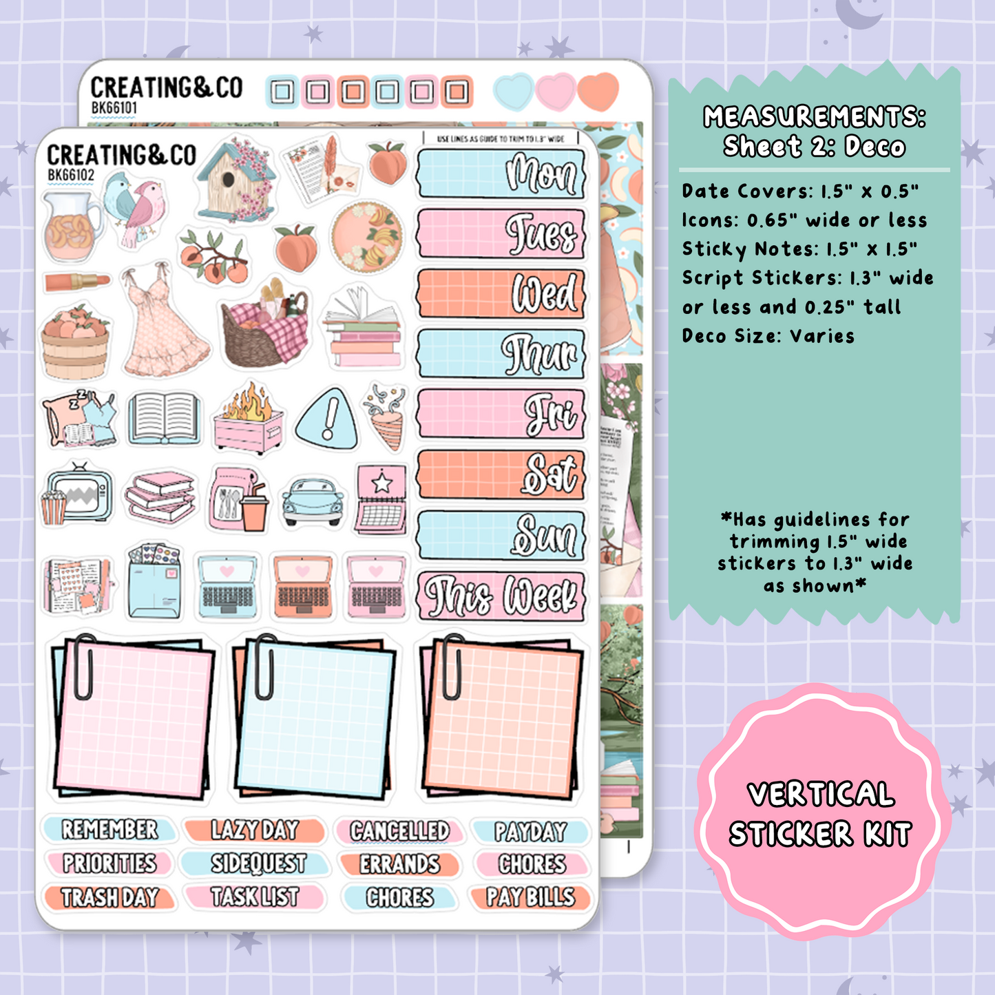 Sweet as a Peach Sweet Romance Weekly Kit + Reading Challenge