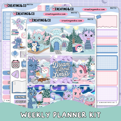 Frosted Firelight Vertical Weekly Kit + Shelf Challenge Bundle