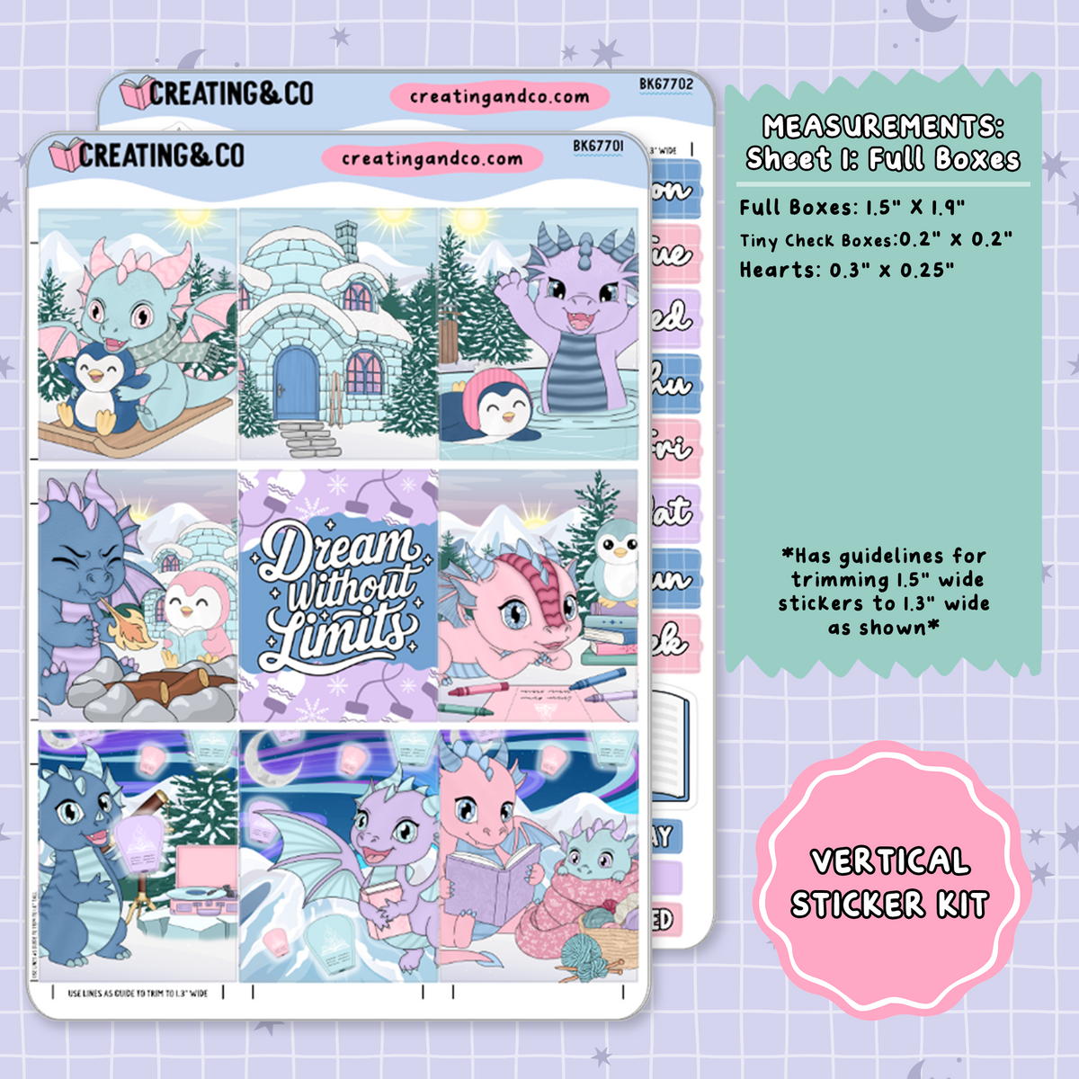 Frosted Firelight EVERYTHING Vertical Kit Bundle