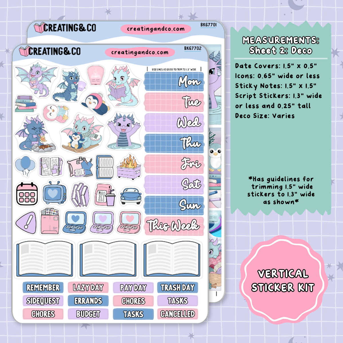 Frosted Firelight EVERYTHING Vertical Kit Bundle