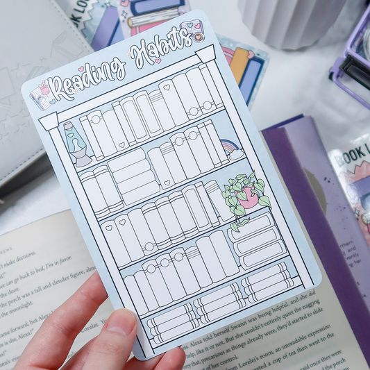 Reading Habits Double Sided 4x6 Bookmark