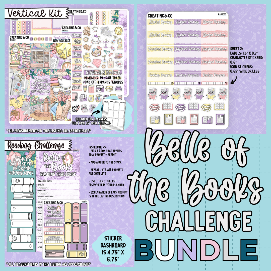 Belle of the Books Reading Challenge Bundle