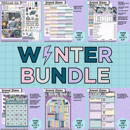 Stars Align 2025 Winter Reading Challenge Sticker Essential Bundle