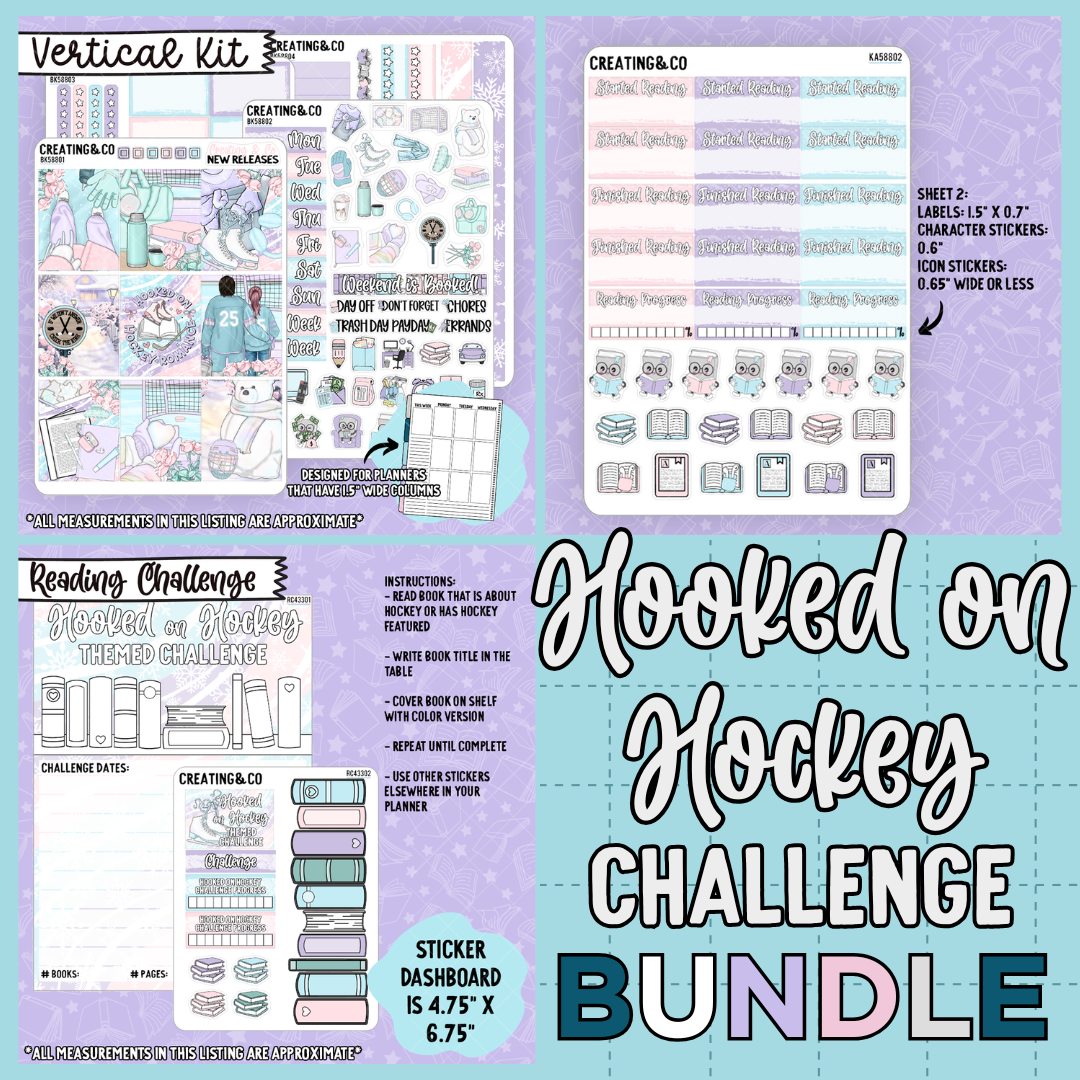 Hooked on Hockey Reading Challenge Bundle