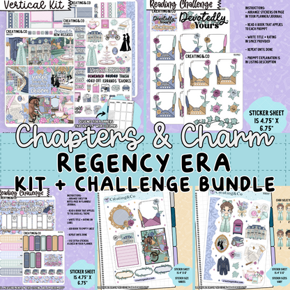 Chapters & Charm - Regency Era - Kit + Challenge bundle