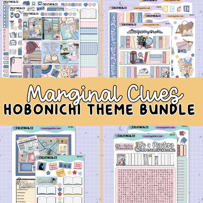 Marginal Clues Mystery Bundle - Hobonichi