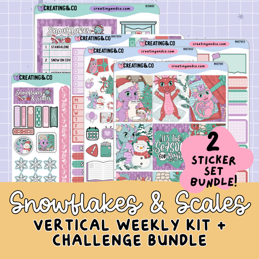 Snowflakes & Scales Dragon Weekly Kit + Challenge Bundle
