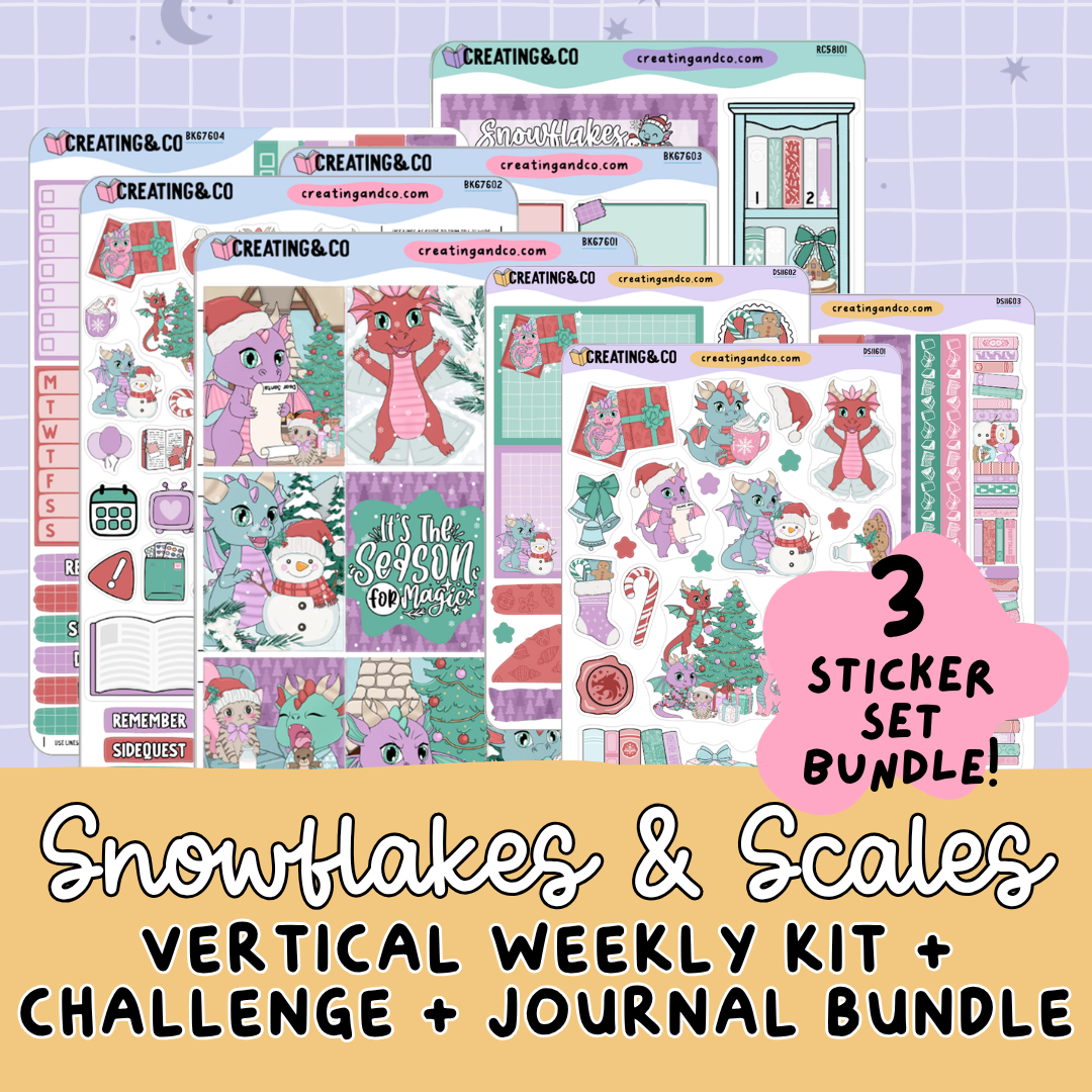 Snowflakes + Scales Journal + Kit + Challenge Bundle