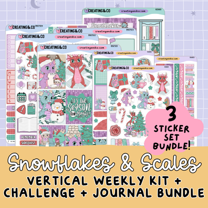 Snowflakes + Scales Journal + Kit + Challenge Bundle