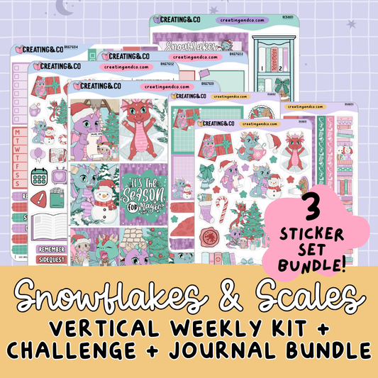 Snowflakes + Scales Journal + Kit + Challenge Bundle