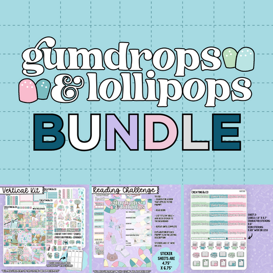 Gumdrops & Lollipops Sticker Bundle