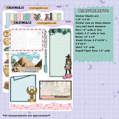 Archaeology Journal Sheets (3 Sets) Bundle