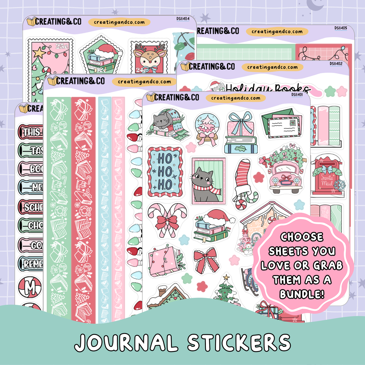 Christmas Season 3 Journal Set Bundle
