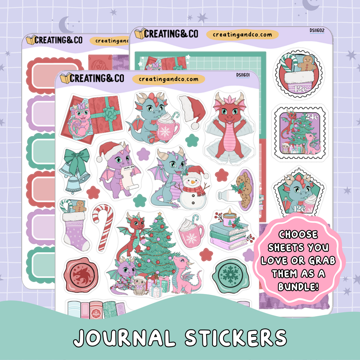 Snowflakes + Scales Journal + Kit + Challenge Bundle