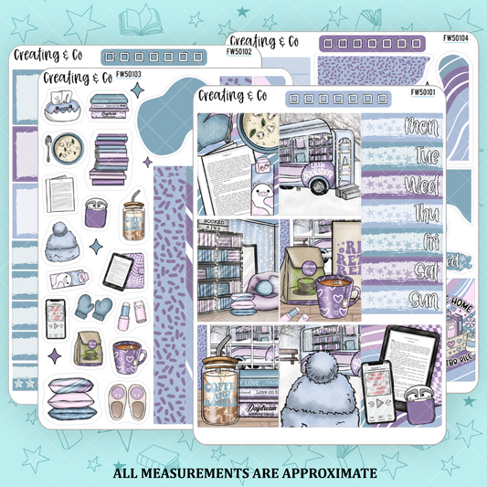 Booked In Decorative Planner Sticker Kit - FW501