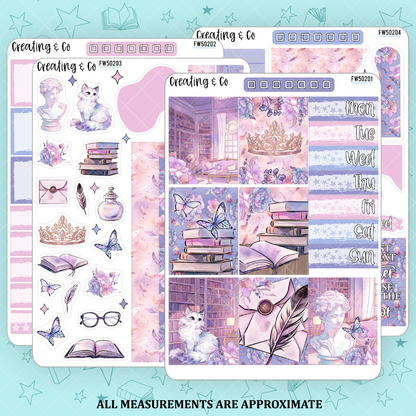 Know the Author Decorative Planner Sticker Kit - FW502