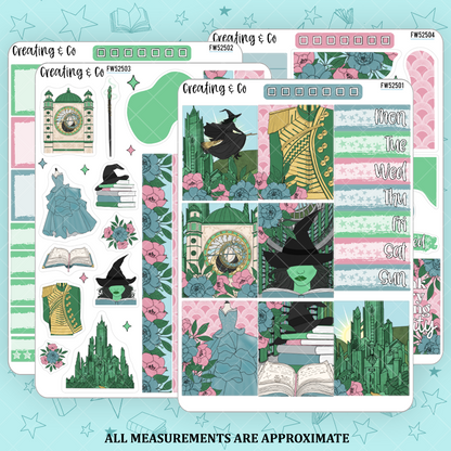 Defying Gravity Decorative Planner Sticker Kit - FW525