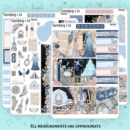 Lost in Fantasy Decorative Planner Sticker Kit - FW541