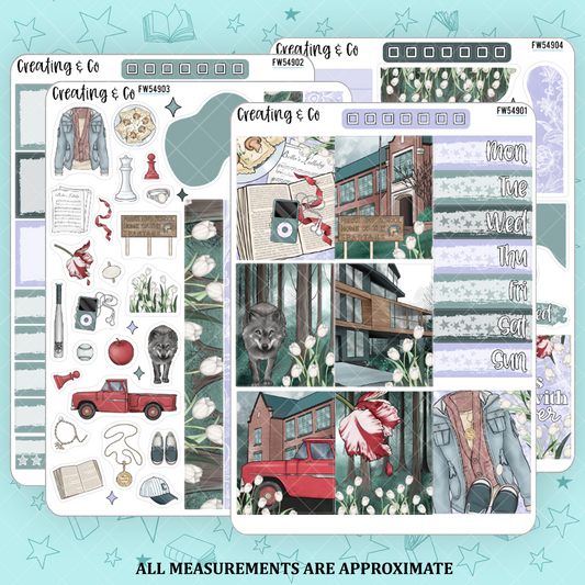 Forever Dusk Decorative Planner Sticker Kit - FW549