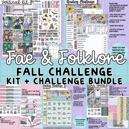 Fae & Folklore 2025 Fall Reading Challenge Essentials Bundle