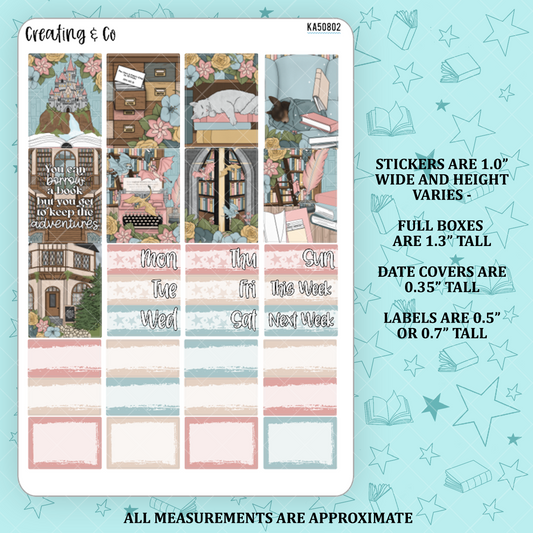 Magical Library Mini Weekly Planner Kit  - KA50802