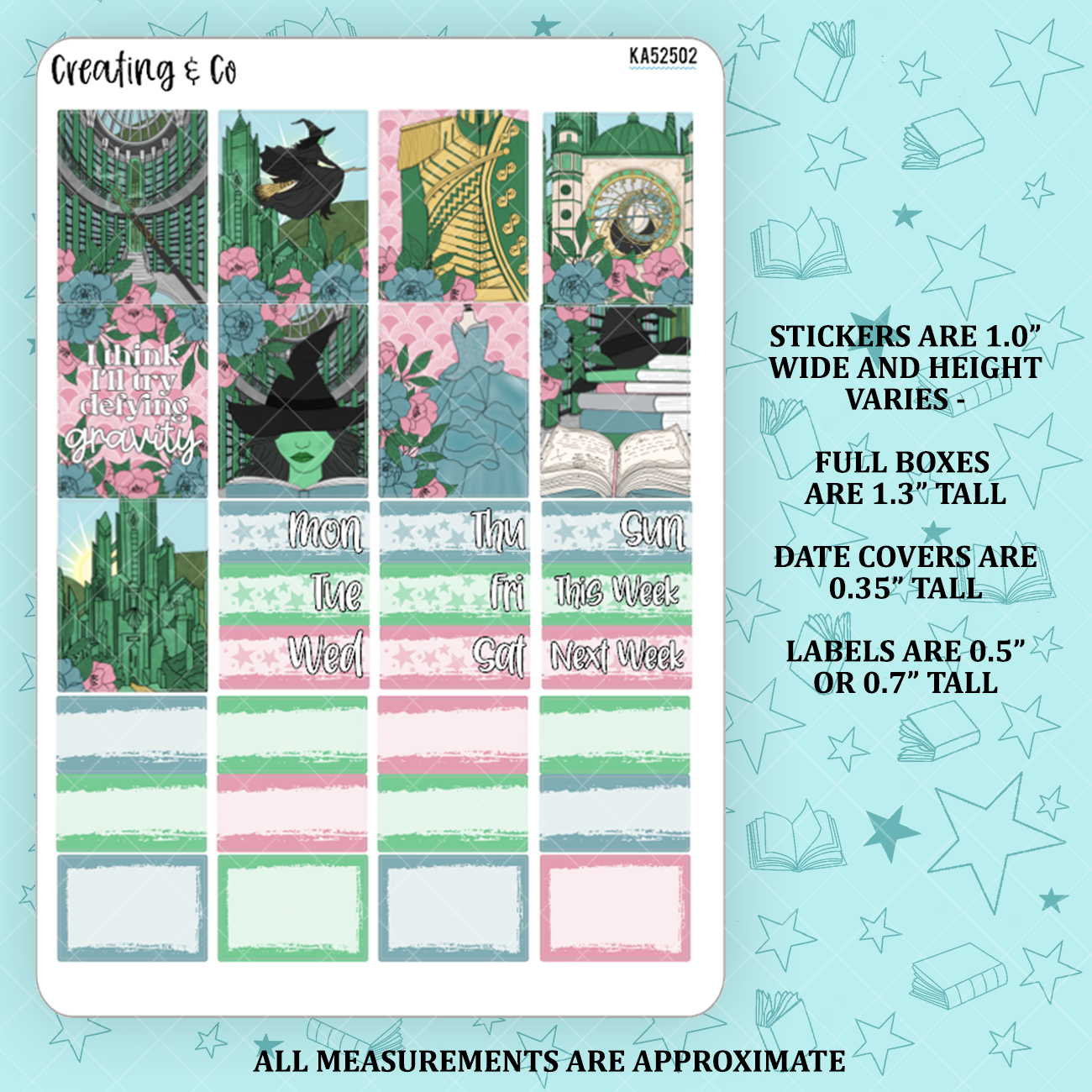 Defying Gravity Mini Weekly Planner Kit  - KA52502