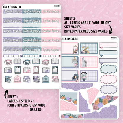 Spectral Suites Weekly Kit Add On Sticker Sheets - KA623