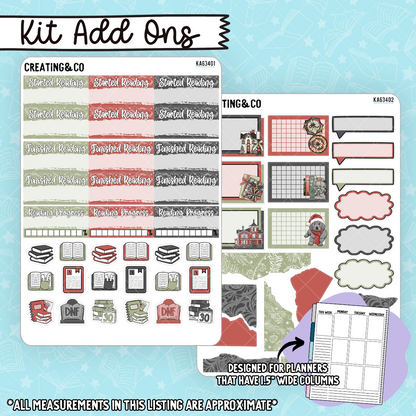 Holiday Spirit Weekly Kit Add On Sticker Sheets - KA634