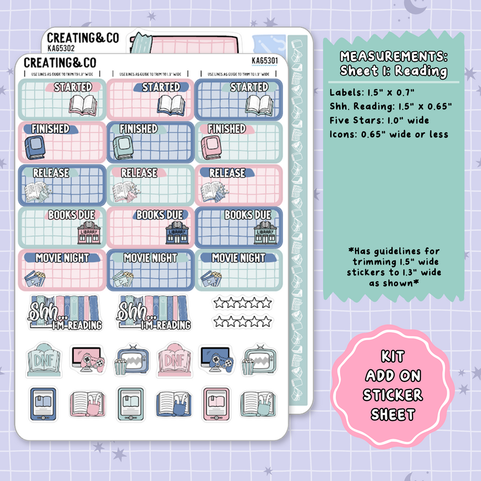 Marginal Clues Mystery Weekly Kit Add On Planner Sticker Sheets - KA65 ...