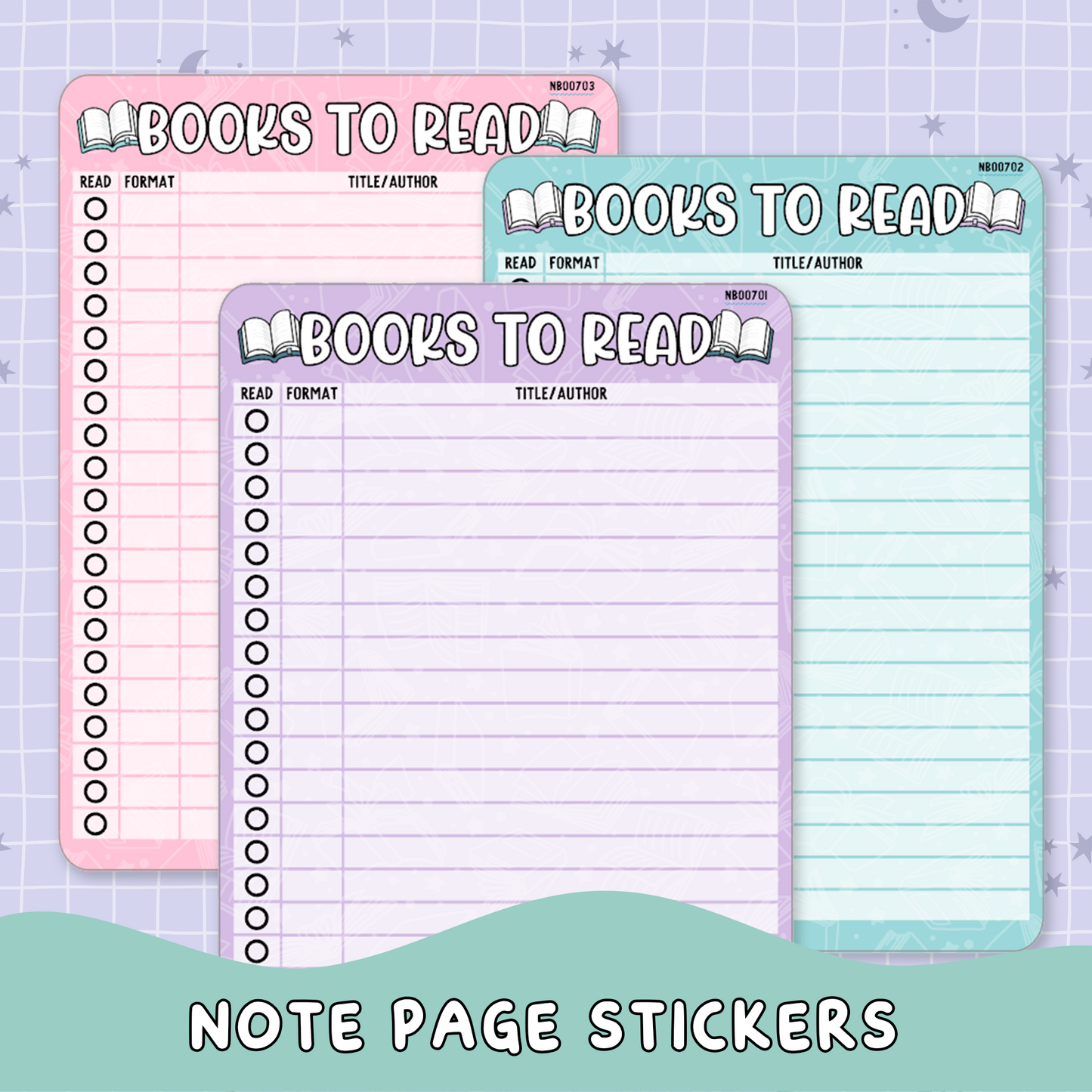 Pastel Notes Page Bundle
