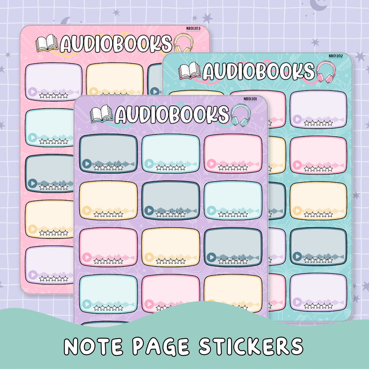 Pastel Notes Page Bundle