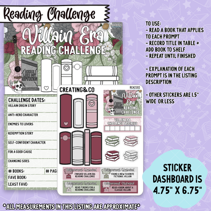 Villain Era Reading Challenge Bundle