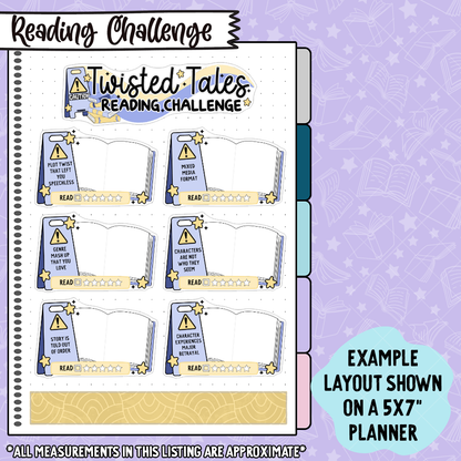 Twisted Tales Decorative Reading Challenge - RC459