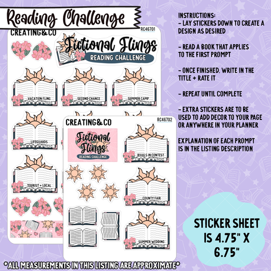 Fictional Flings Decorative Reading Challenge - RC467