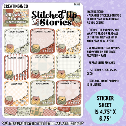 Autumn Stories Vertical Weekly Kit + Challenge Bundle