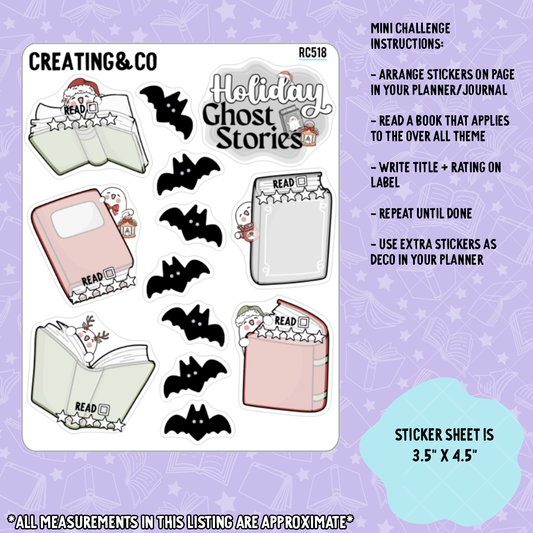 Holiday Spirit Mini Ghost Stories Reading Challenge - RC519