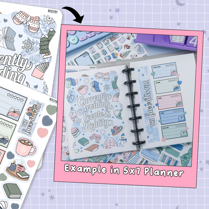 The Favorites File Quote Sticker Reading Challenge Planner Sticker Set - RC537
