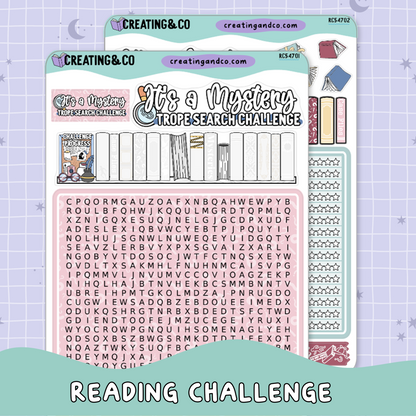 It's a Mystery Trope Word Search Reading Challenge - RC547