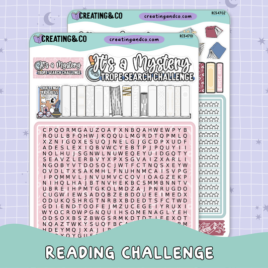 It's a Mystery Trope Word Search Reading Challenge - RC547