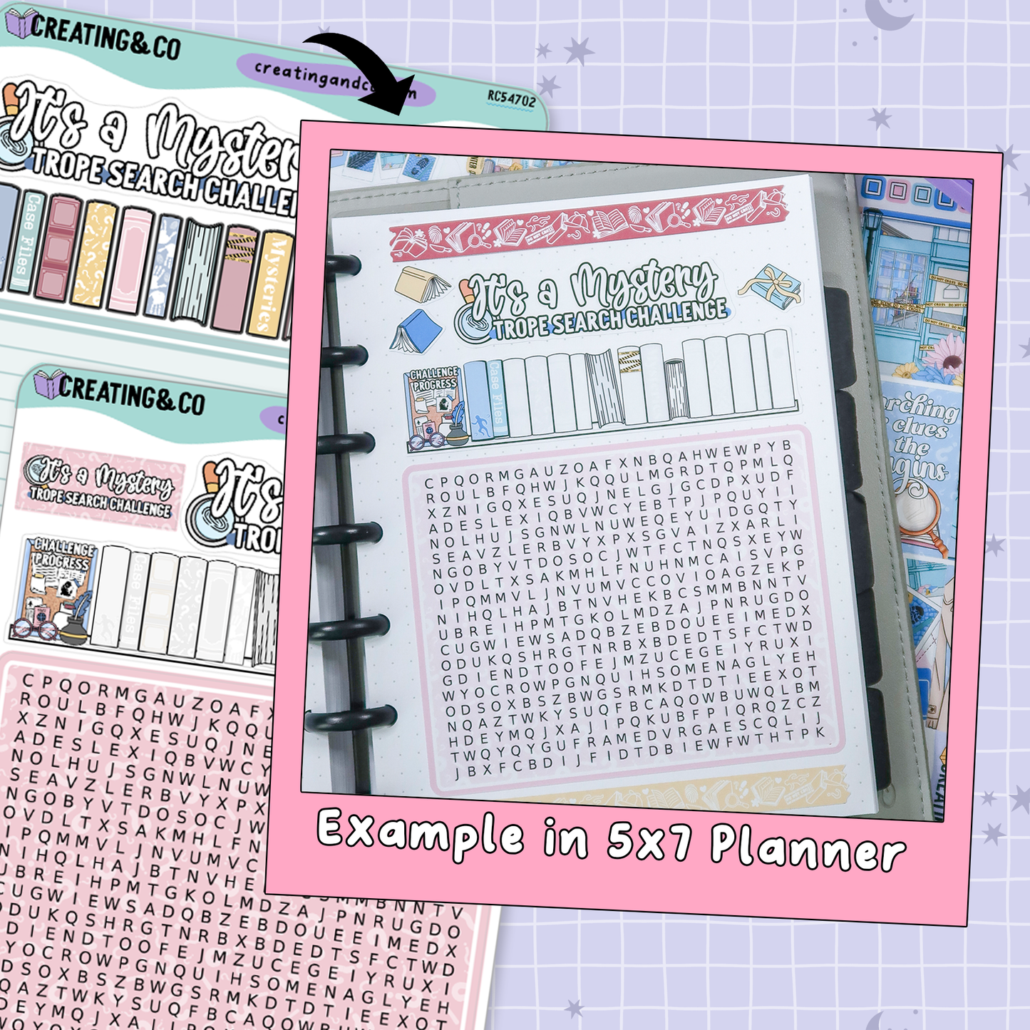 It's a Mystery Trope Word Search Reading Challenge - RC547