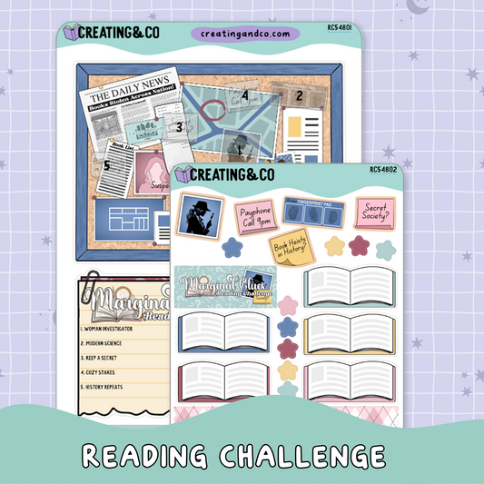 Marginal Clues Mystery Decorative Reading Challenge - RC548
