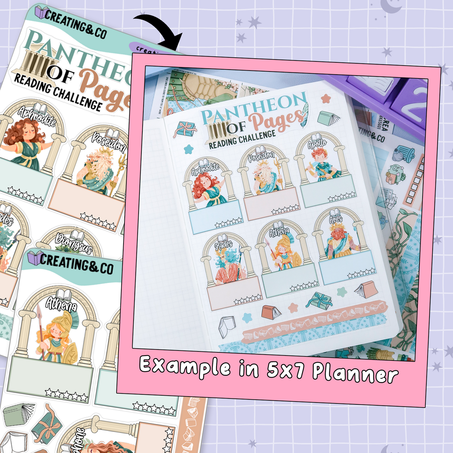 Pantheon of Pages Decorative Reading Challenge - RC551